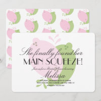 Modernes Pink Lemonade Lemon Limones Brautparty