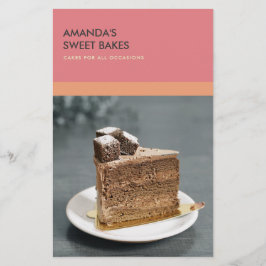 MODERNES PINK PEACH FOTO TEMPLATE CLASSES WORKSHOP FLYER