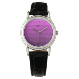 Modernes Pinky-Design personalisieren Armbanduhr