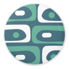 Modernes Piquet mit Minimalistischem Retro-Muster Keramikknauf