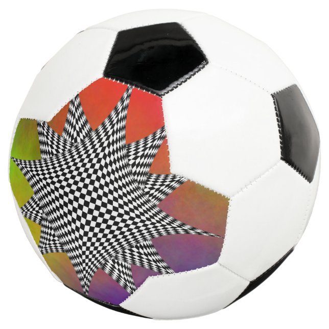 Modernes Plasma von Kenneth Yoncich Fußball (Dreiviertel)