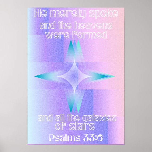 Modernes Poster / Christliches Poster / Jesus (Vorne)