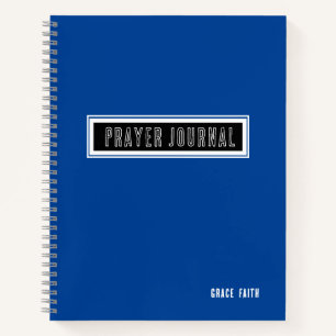 Modernes Prayer Journal Notizbuch