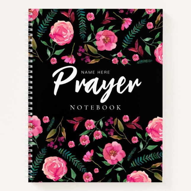 Modernes Prayer-Notebook Notizbuch (Vorderseite)