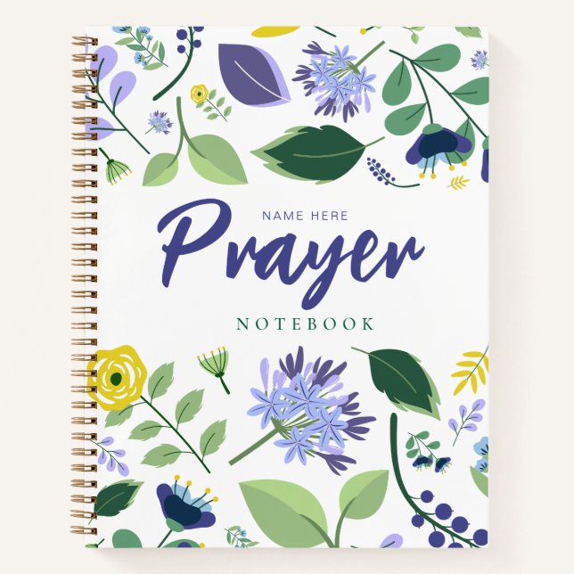 Modernes Prayer-Notebook Notizbuch (Vorderseite)