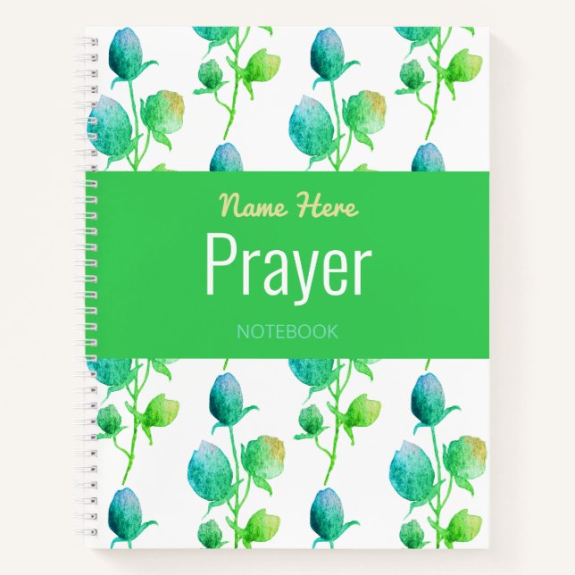 Modernes Prayer-Notebook Notizbuch (Vorderseite)