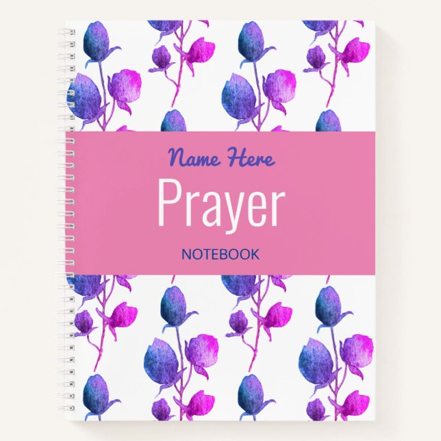 Modernes Prayer-Notebook Notizbuch (Vorderseite)