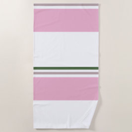 Modernes Preppy-Muster Strandtuch