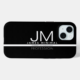Modernes professionelles minimalistisches Design Case-Mate iPhone Hülle