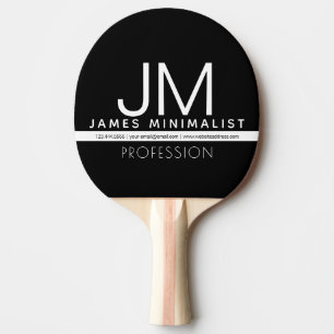 Modernes professionelles minimalistisches Design Tischtennis Schläger