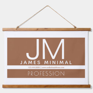 Modernes professionelles minimalistisches Design Wandteppich Mit Holzrahmen