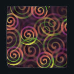 Modernes Rainbow Spirales Muster Halstuch<br><div class="desc">Digitale Kunst</div>