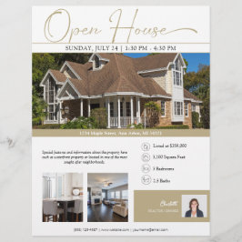 Modernes Real Esate Open House Flyer