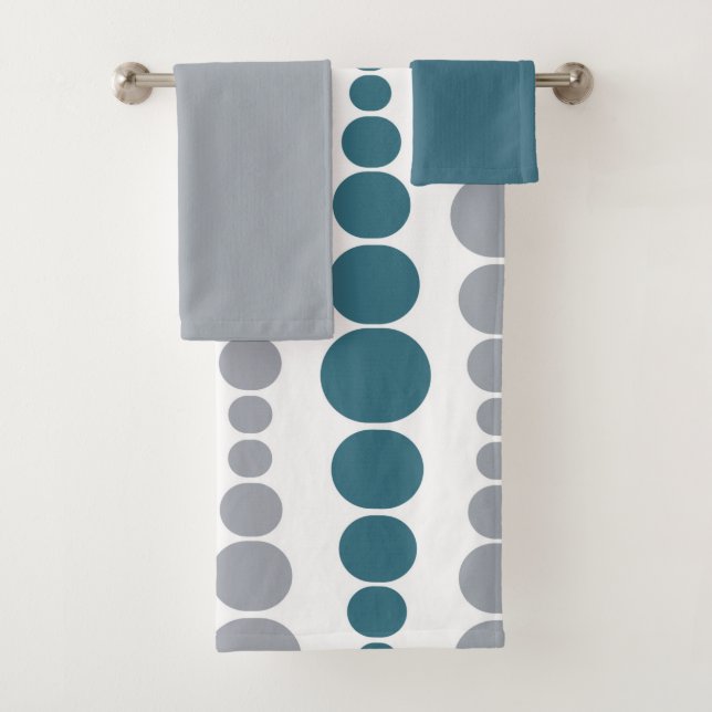 Modernes Rechteck Badetuch Set (Insitu)