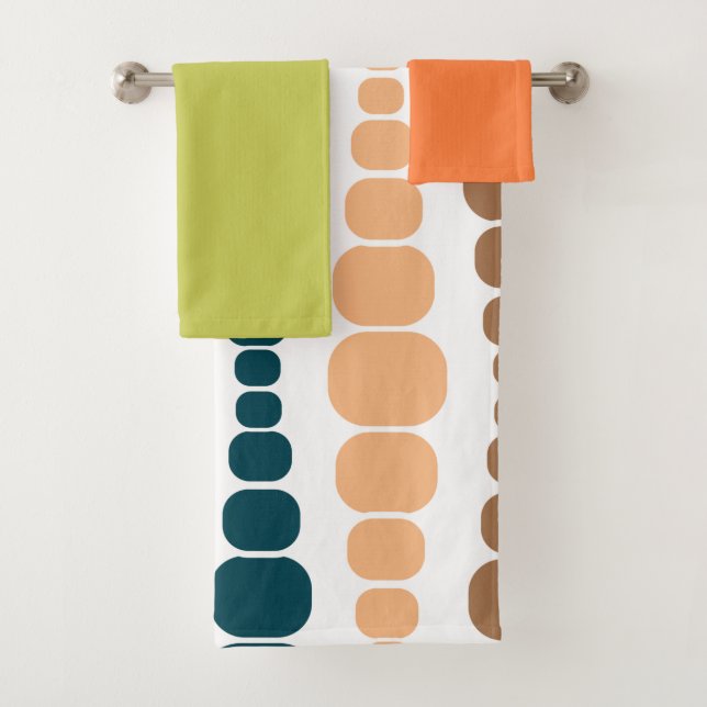 Modernes Rechteck Badetuch Set (Insitu)