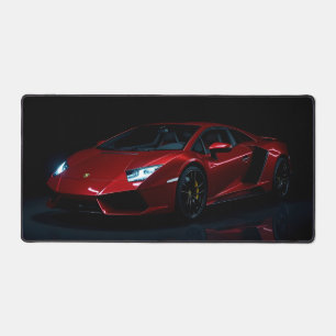 Modernes Red Sports Car Schreibtischunterlage
