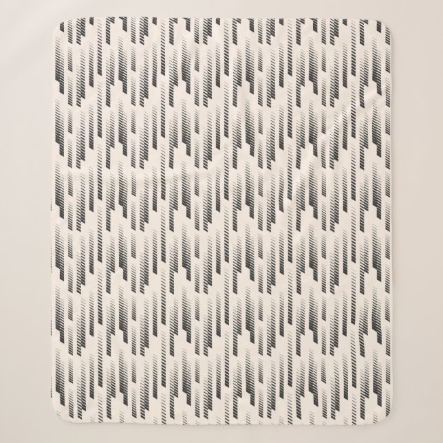 Modernes Regen-Muster Sherpadecke (Vorderseite)