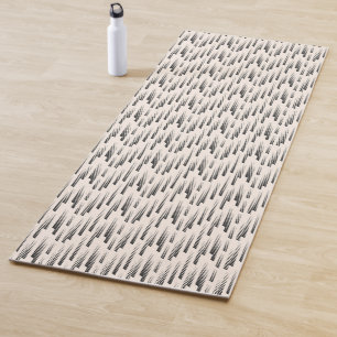 Modernes Regen-Muster Yogamatte