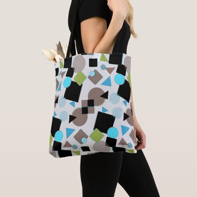 Modernes Retro-Abstract-Design Tasche (Von Nahem)