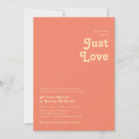 Modernes Retro | Coral Nothing Extravagant Wedding