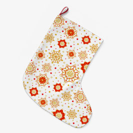 Modernes Retro-Design Mitte des Jahrhunderts Großer Weihnachtsstrumpf