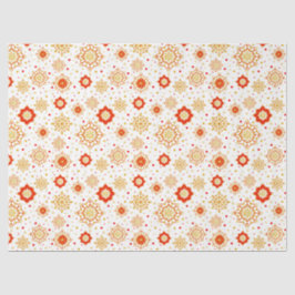 Modernes Retro-Design Mitte des Jahrhunderts Seidenpapier