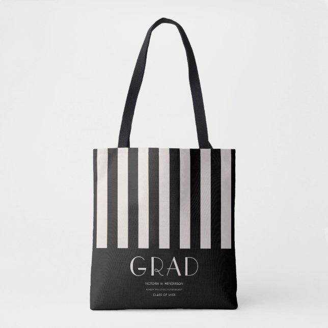 Modernes Retro Grad Party-Geschenk Tasche (Vorderseite)
