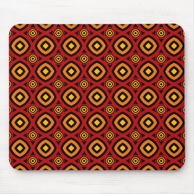 Modernes Retro Mousepad (Vorne)