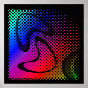 Modernes Retro Poster