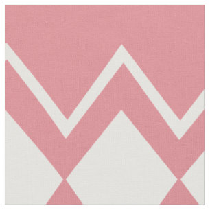 Modernes rosa Retro Personalisiertes Gewebe Stoff