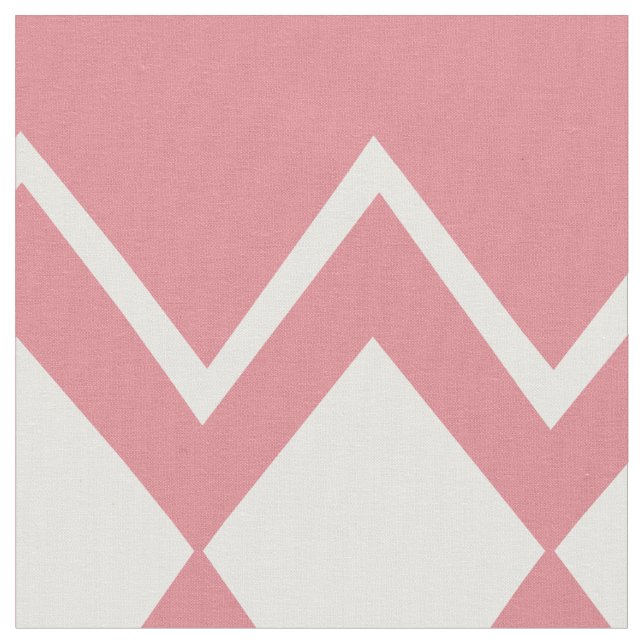 Modernes rosa Retro Personalisiertes Gewebe Stoff (Nahaufnahme)