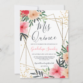 Modernes Rosa Rosa Foto Einladung