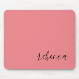 Modernes, rosafarbenes Mouse Pad Mousepad