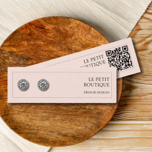 Modernes, rosafarbenes QR-Codeerfassungsbildschirm