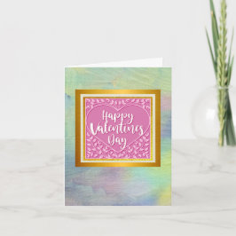 Modernes Rosenherz Romantische Valentine Einladung