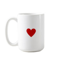 Modernes Rotes Herz Minimalistisch Einfache Chic C