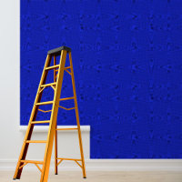 Modernes Royal Blue-Wave-Muster abziehen und klebe