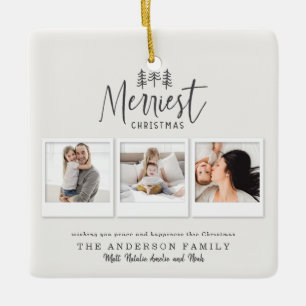 modernes rustikales Multi-Foto Keramikornament