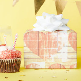 modernes rustikales Papier Geschenkpapier