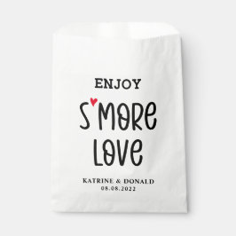Modernes S-more Liebe Gastgeschenk Hochzeit Bag Geschenktütchen