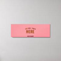 MODERNES SALMON PINK, STYLISCH, MARKIERT
