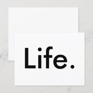 modernes schick LIFE. Postkarte