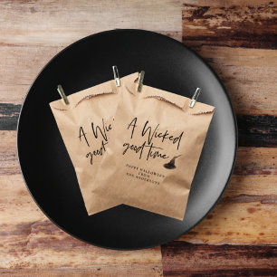 Modernes, schlechtes Zeitangebot   Frohe Halloween Geschenktütchen