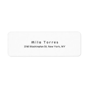 Modernes schlichtes elegantes einzigartiges