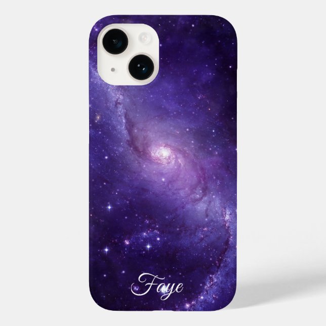 Modernes, schlichtes, farbiges Regenbogengefälle Case-Mate iPhone 14 Hülle (Rückseite)