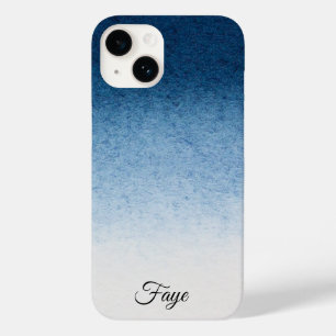 Modernes, schlichtes, farbiges Regenbogengefälle Case-Mate iPhone 14 Hülle