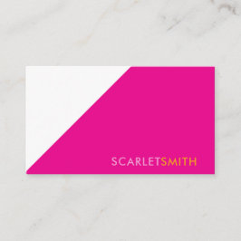 Modernes, schlichtes minimalistisches Design Visitenkarte