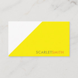 Modernes, schlichtes minimalistisches Design Visitenkarte