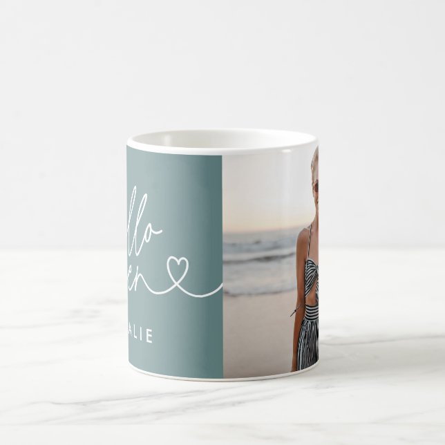 Modernes, schlichtes und elegantes Drehbuch zum 16 Kaffeetasse (Mittel)