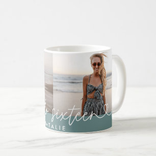 Modernes, schlichtes und elegantes Drehbuch zum 16 Kaffeetasse
